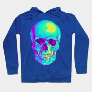 Bright Artsy Skull Hoodie